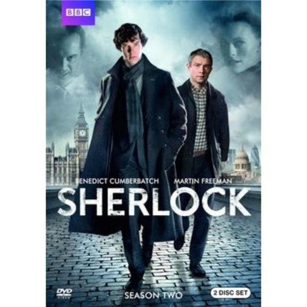 Sherlock: Season Two DVD Benedict Cumberbatch Martin Freeman Sherlock Holmes